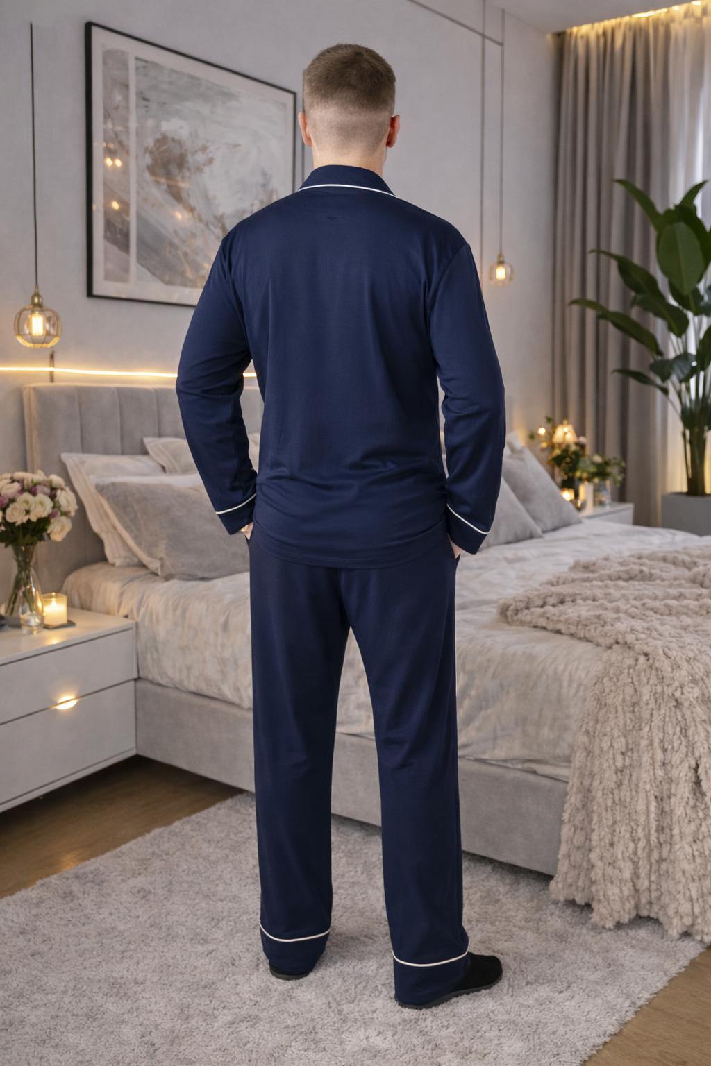 Чоловіча піжама COSY Unity Midnight Navy