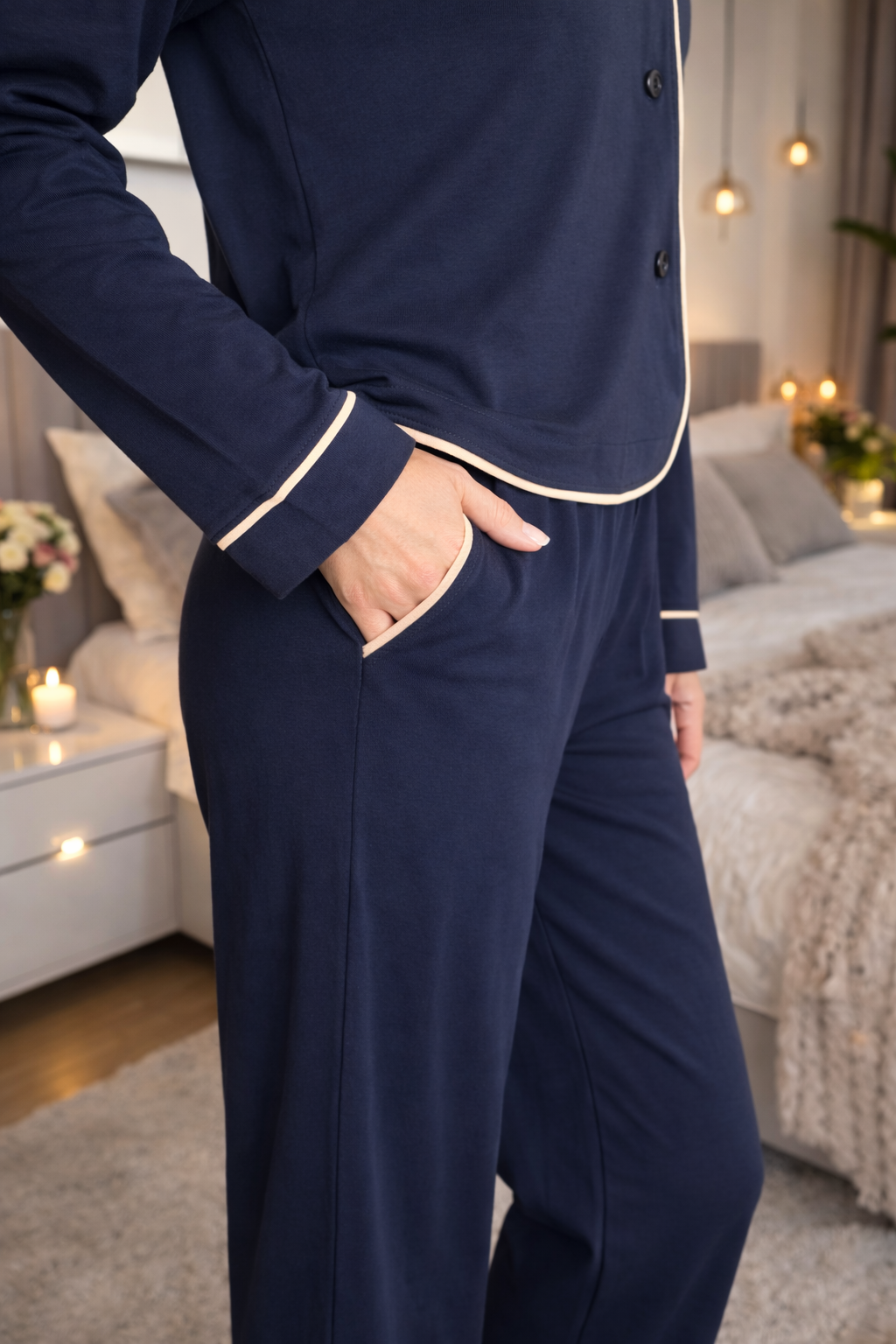 Жіноча піжама COSY Unity Midnight Navy